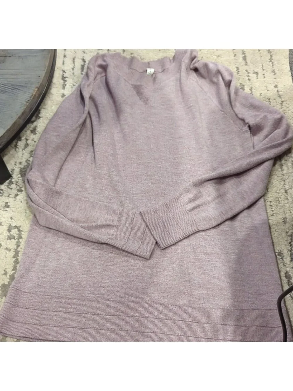 Lululemon Apres Your Way Sweater Heathered Smoky Blush